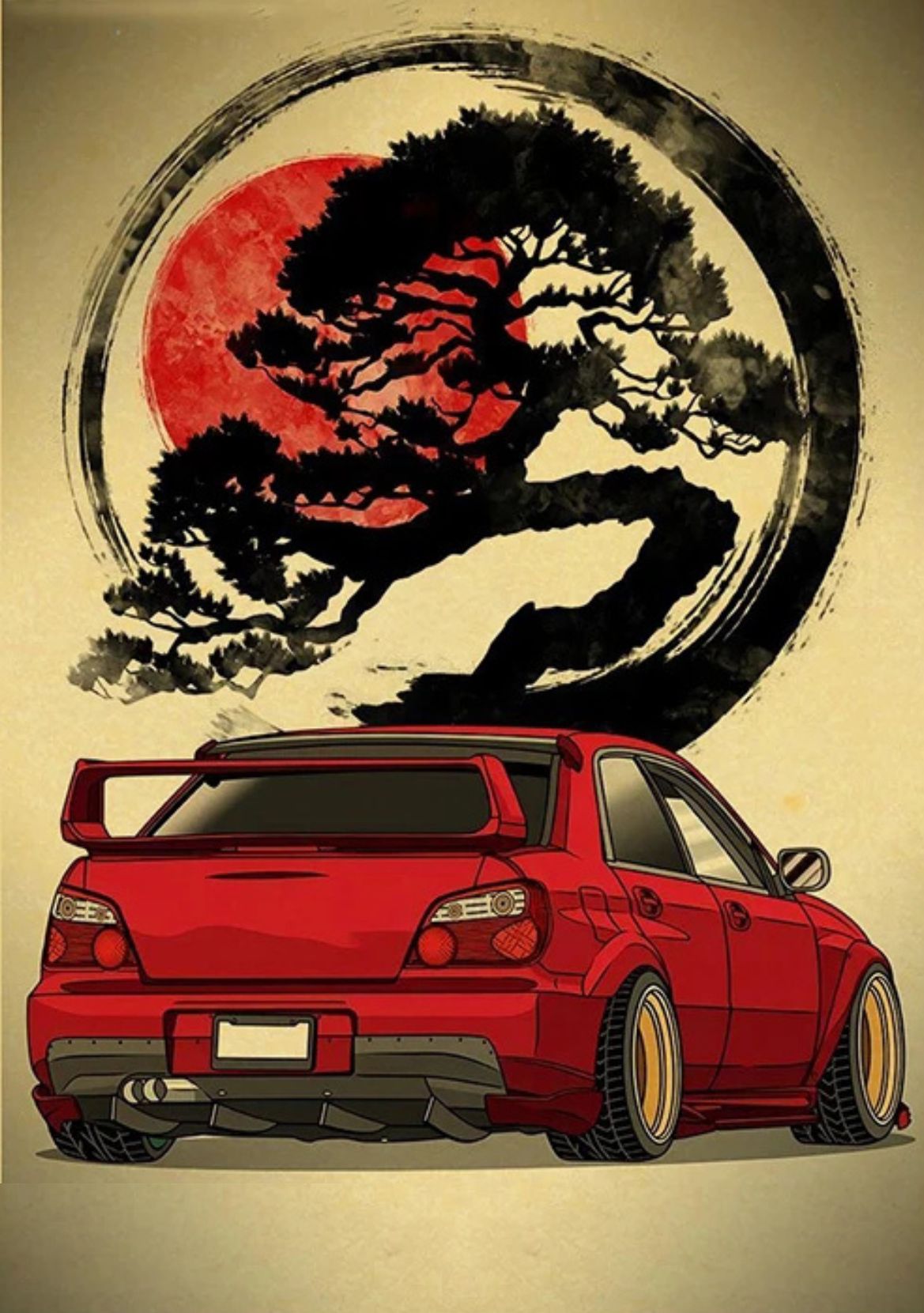 Affiche Murale Voiture