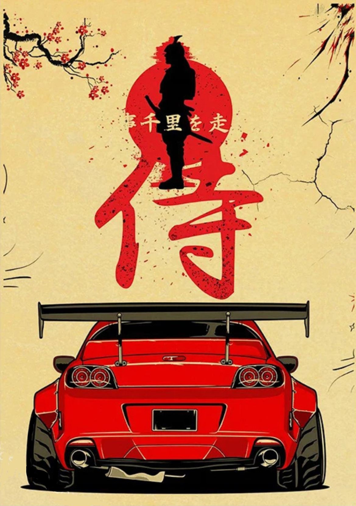 Affiche Murale Voiture