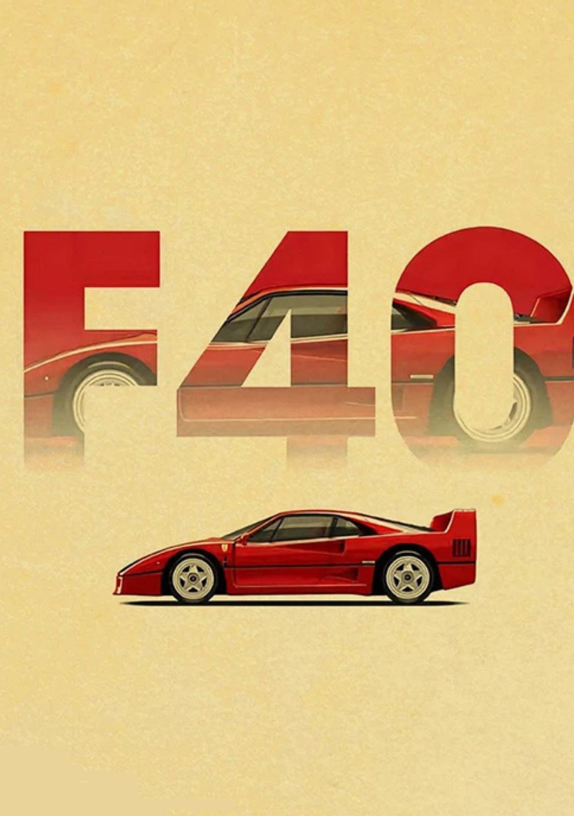 Affiche Murale Voiture