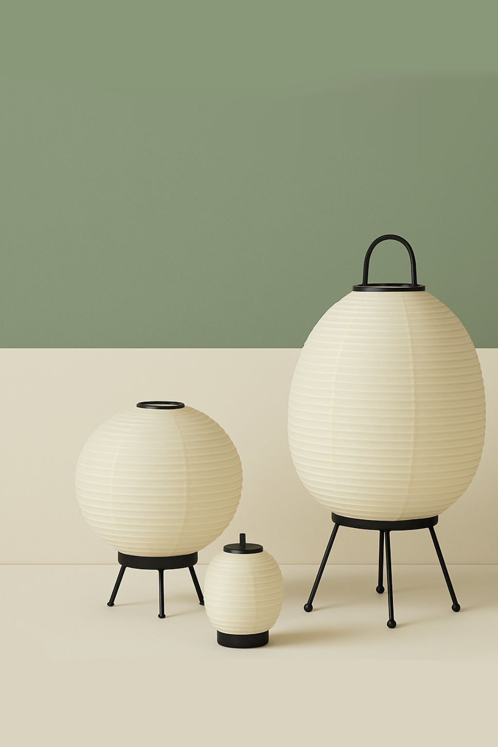 Lampes Japonais