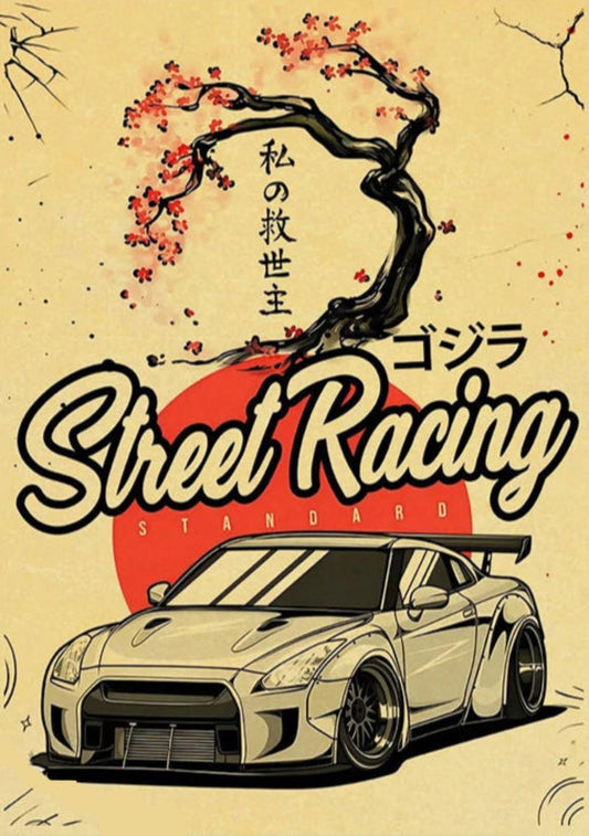 Affiche Murale Voiture