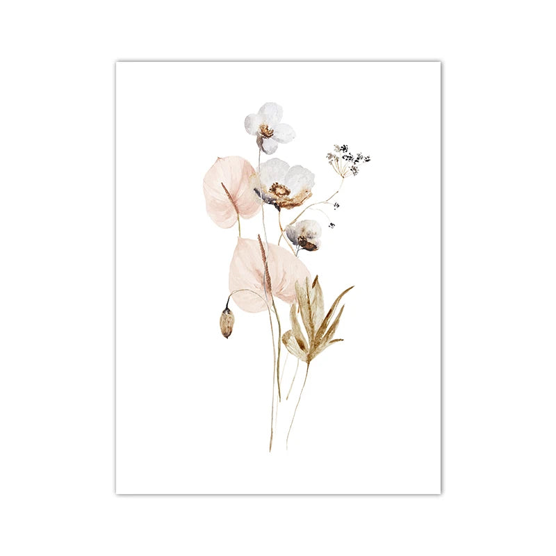 Affiche Décoration Murale Fleurs