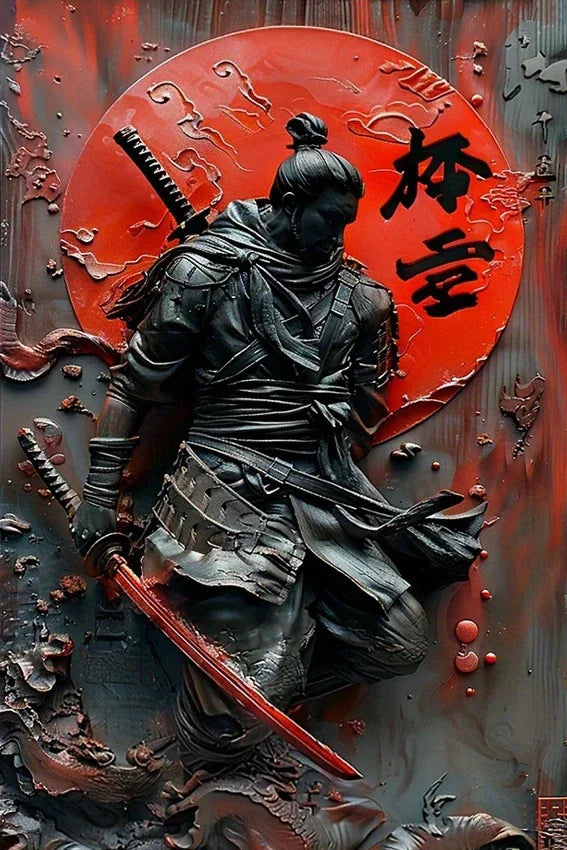 Décoration Japonais Samouraï