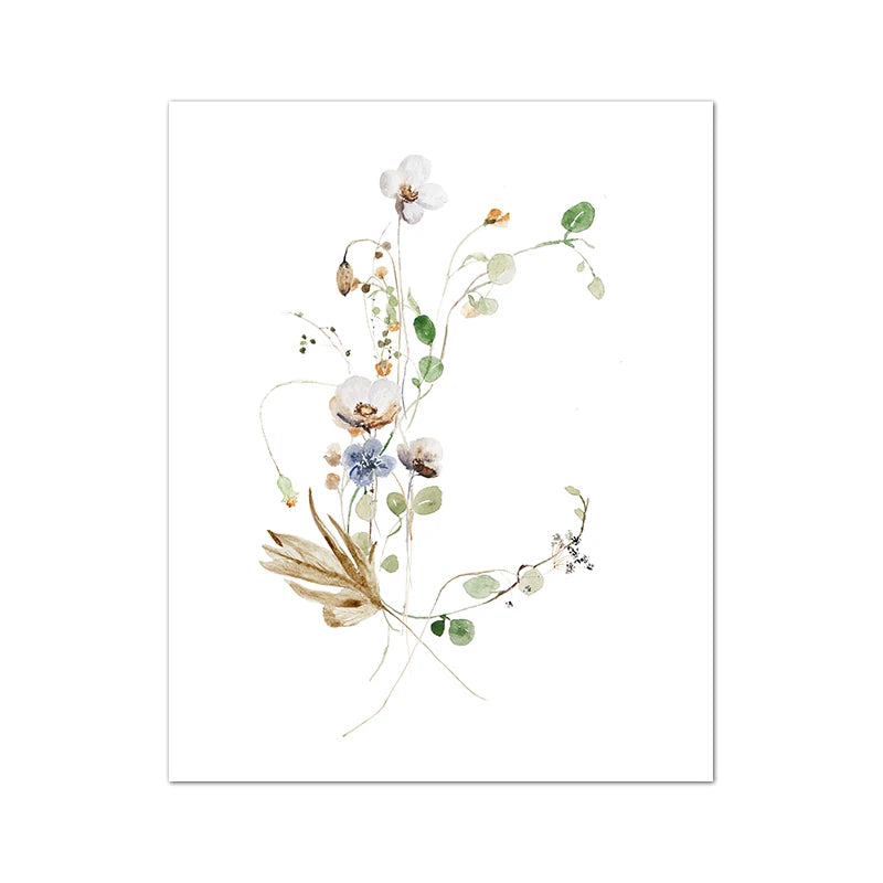 Affiche Décoration Murale Fleurs