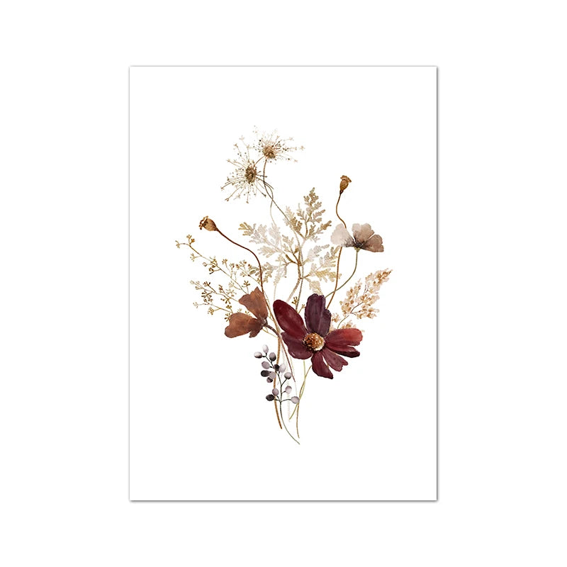 Affiche Décoration Murale Fleurs