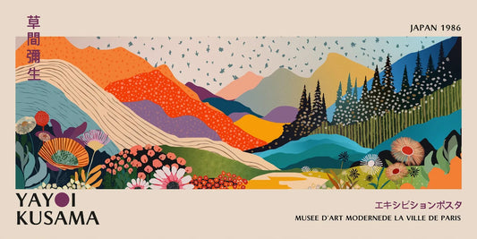 Tableau Peintre Paysage Montagne Japonais